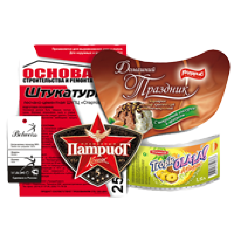 Разработка макета наклеек