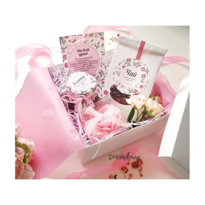 Набор подарочный "Лепестки из розы"