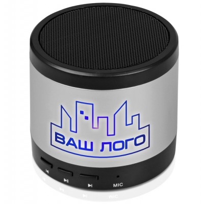 Портативная колонка Ring neon с синей подсветкой корпуса, арт. АКР5610202