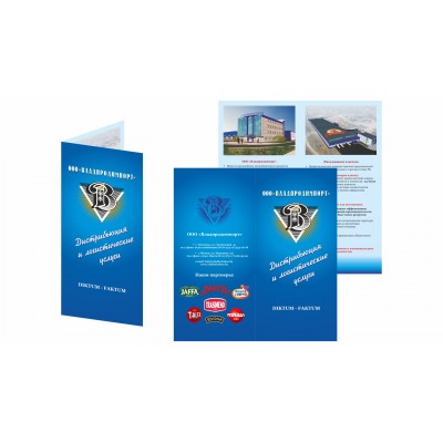 Буклет 210х200 мм