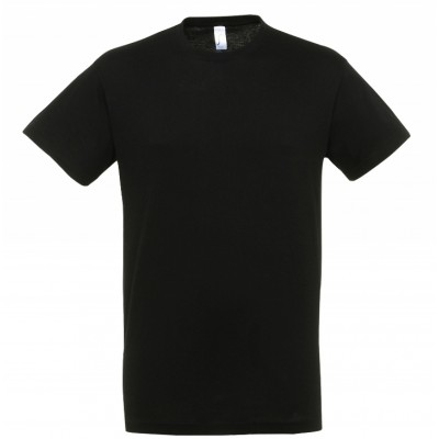 Футболки (футболка) Regent мужская, глубокий черный, арт. АФМ11380_309