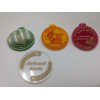 Медаль из оргстекла 3мм. с затиранием цвета, 60*65мм. односторонняя