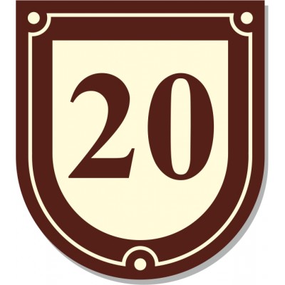 Табличка на дом, размер  560х500 мм., №128